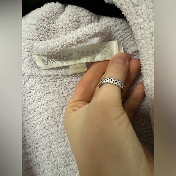 Barefoot Dreams Purple CozyChic Robe Size 1 - Picture 12 of 14